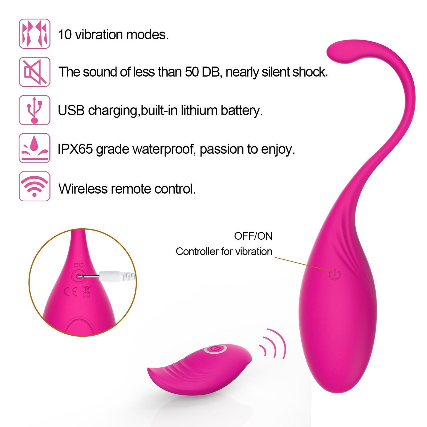 10 Frequency Vibrator For Women