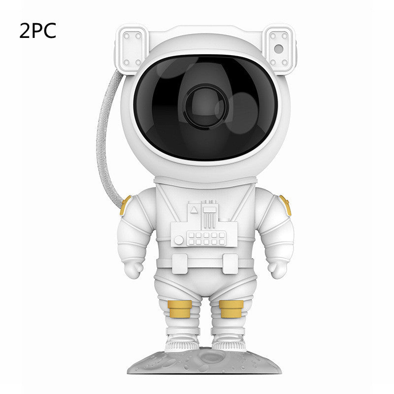 Creative Astronaut Galaxy Starry Sky Projector Nightlight USB Atmosphere Bedroom Table Lamp