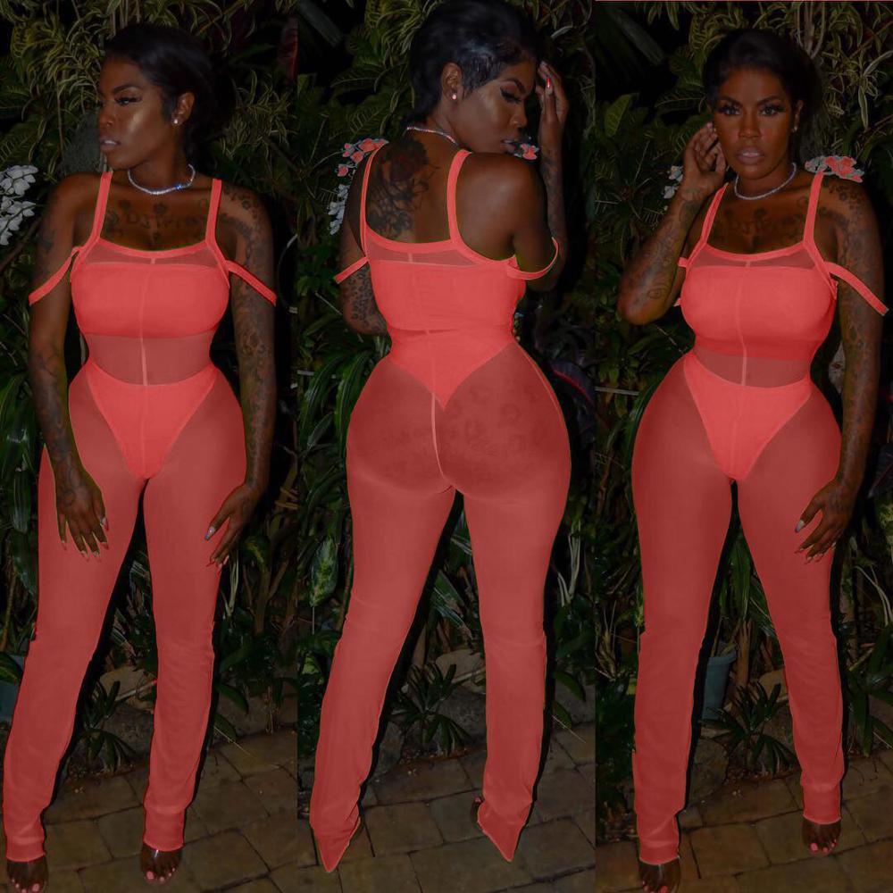 Women's See-through Jumpsuit