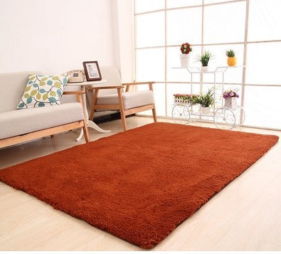 Fluffy Soft Home Decor White Plush Carpet For Livingroom, Bedroom and Kitchen