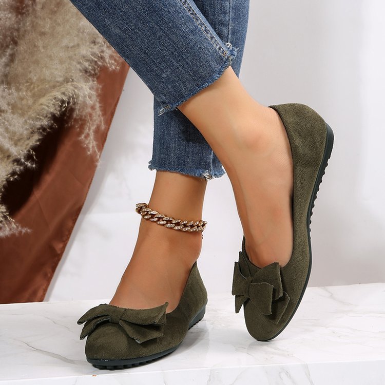 Casual Round Toe Loafers Cozy Shoes For Women