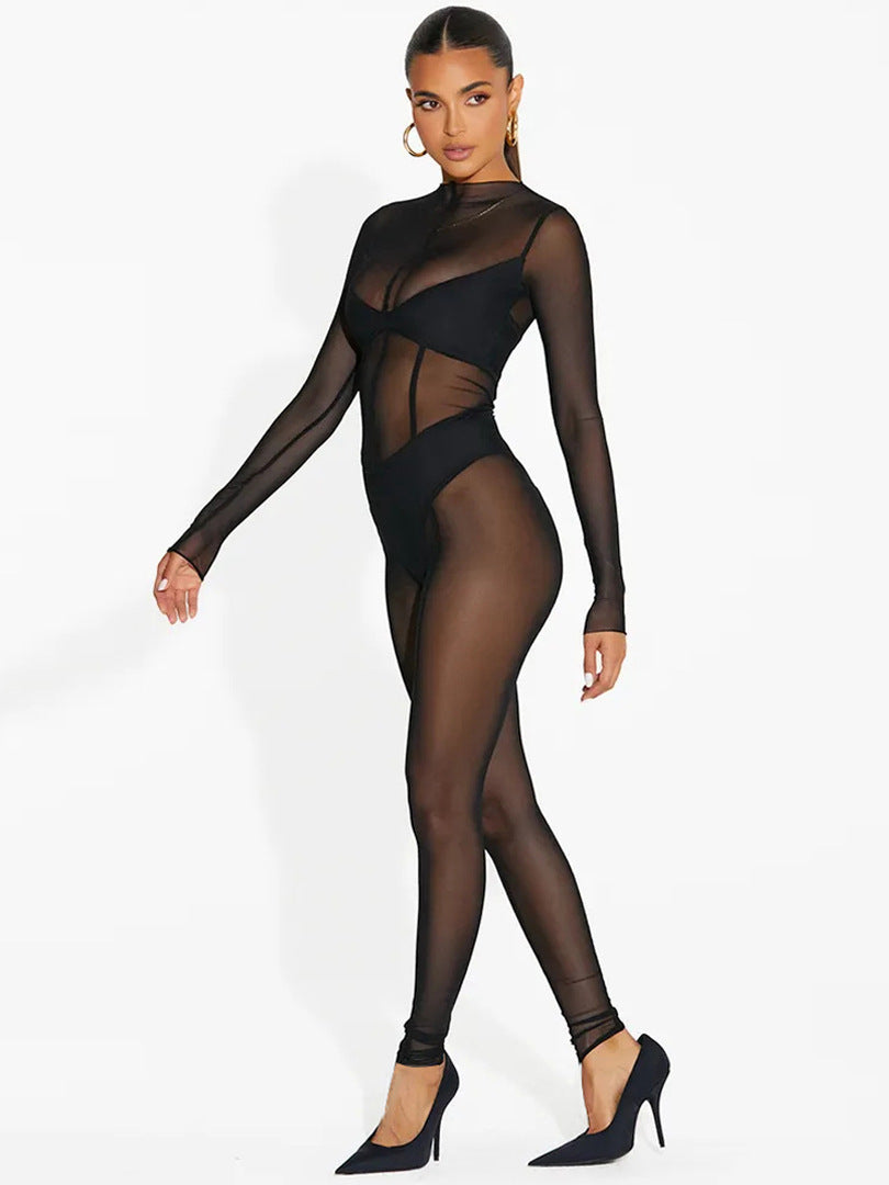 Women's See-through Jumpsuit