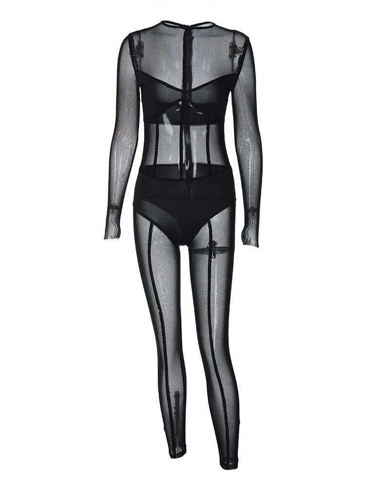 Women's See-through Jumpsuit