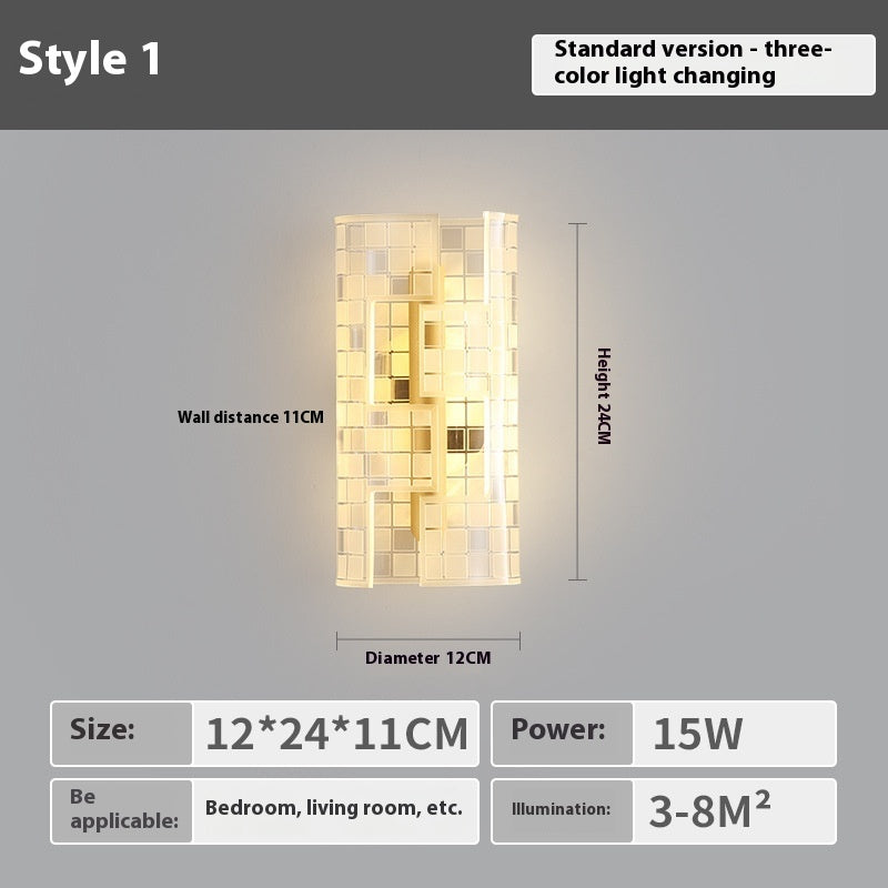 Qiao Yuan Lighting Exclusive For Cross-border Bedroom Bedside Wall Lamp