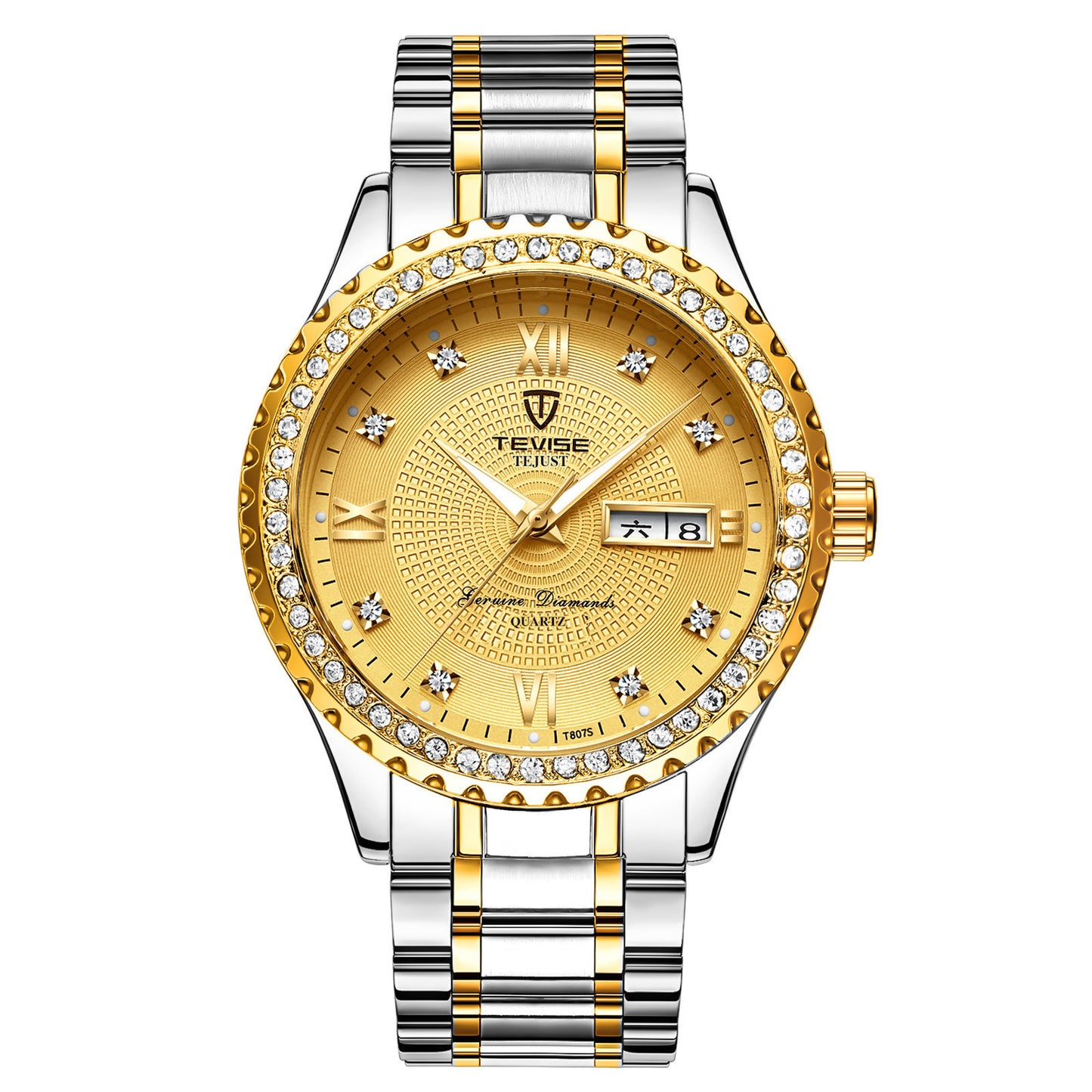 Gold & Diamond Minimalist Wristwatches