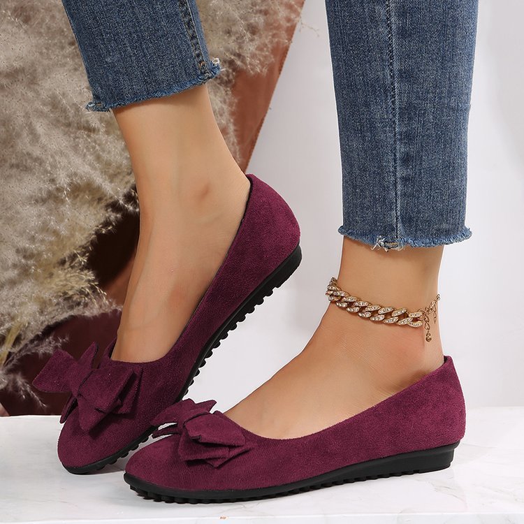 Casual Round Toe Loafers Cozy Shoes For Women