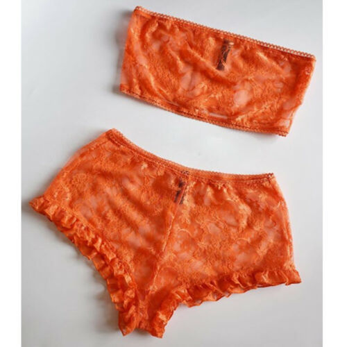 Women's  See-through lace split underwear