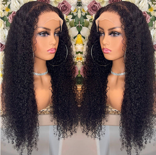 Brazilian Kinky Curly Lace Front Human Hair Wig