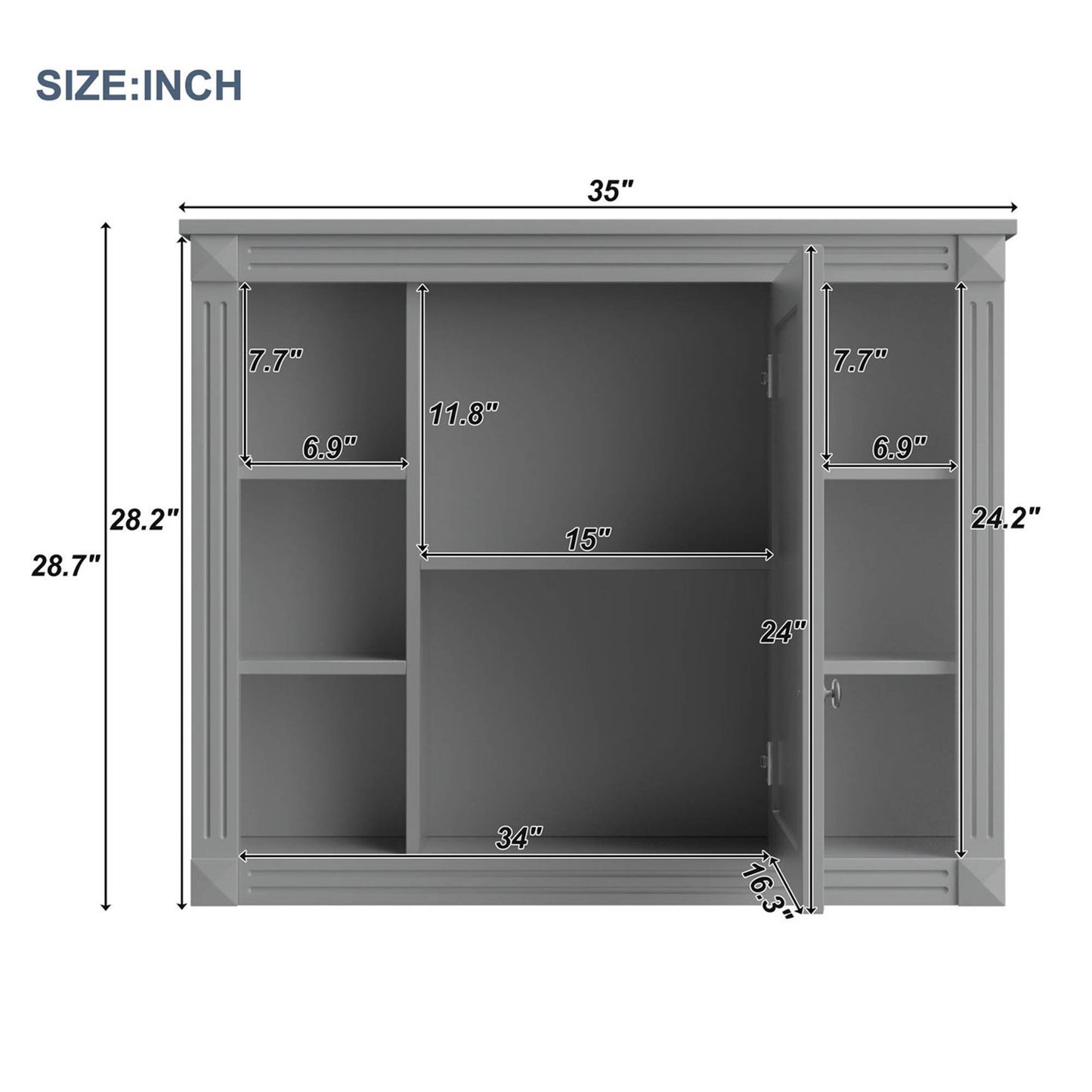 Wall Mounted Bathroom Storage Cabinet Bathroom Wall Cabinet With Mirror