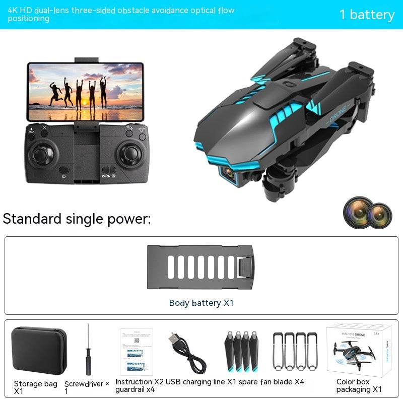 X6 Aerial 4k Dual Camera Obstacle Avoidance And Remote Control Aircraft Toy