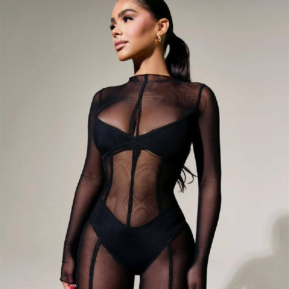 Women's See-through Jumpsuit