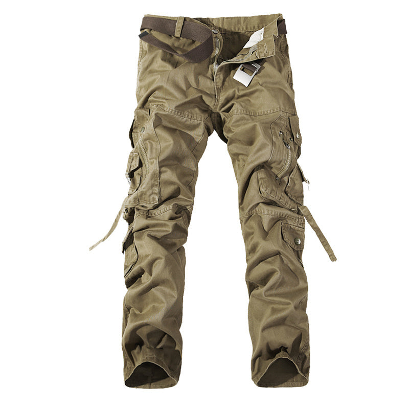 Men's Multi-pocket Cargo Pants Washed Hot Sale Cargo Pants