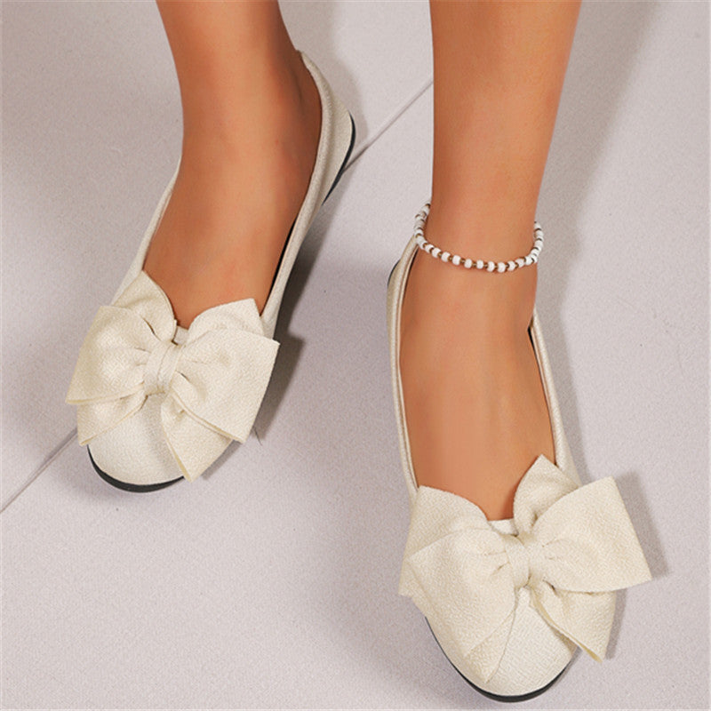 New Bowknot Flats Shoes For Women