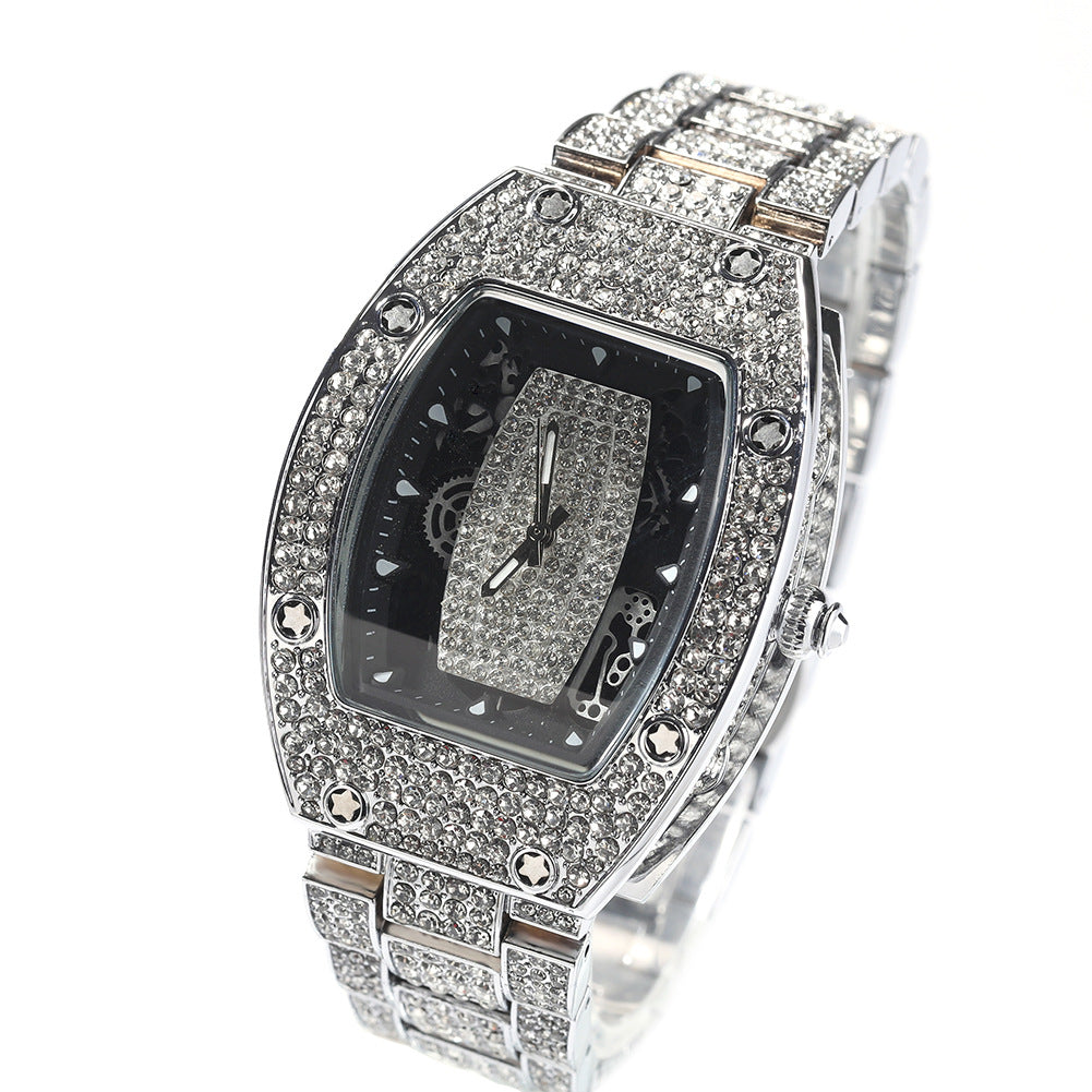 Diamond Monarch watch– A masterpiece of luxury, encrusted with brilliance for those who command attention and exude prestige.