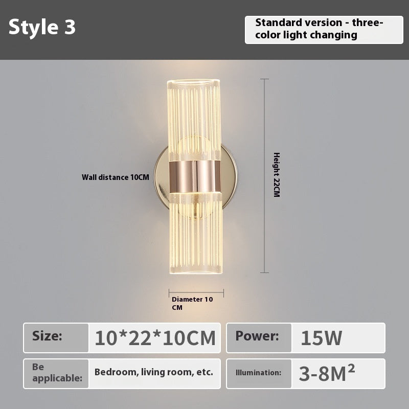 Qiao Yuan Lighting Exclusive For Cross-border Bedroom Bedside Wall Lamp