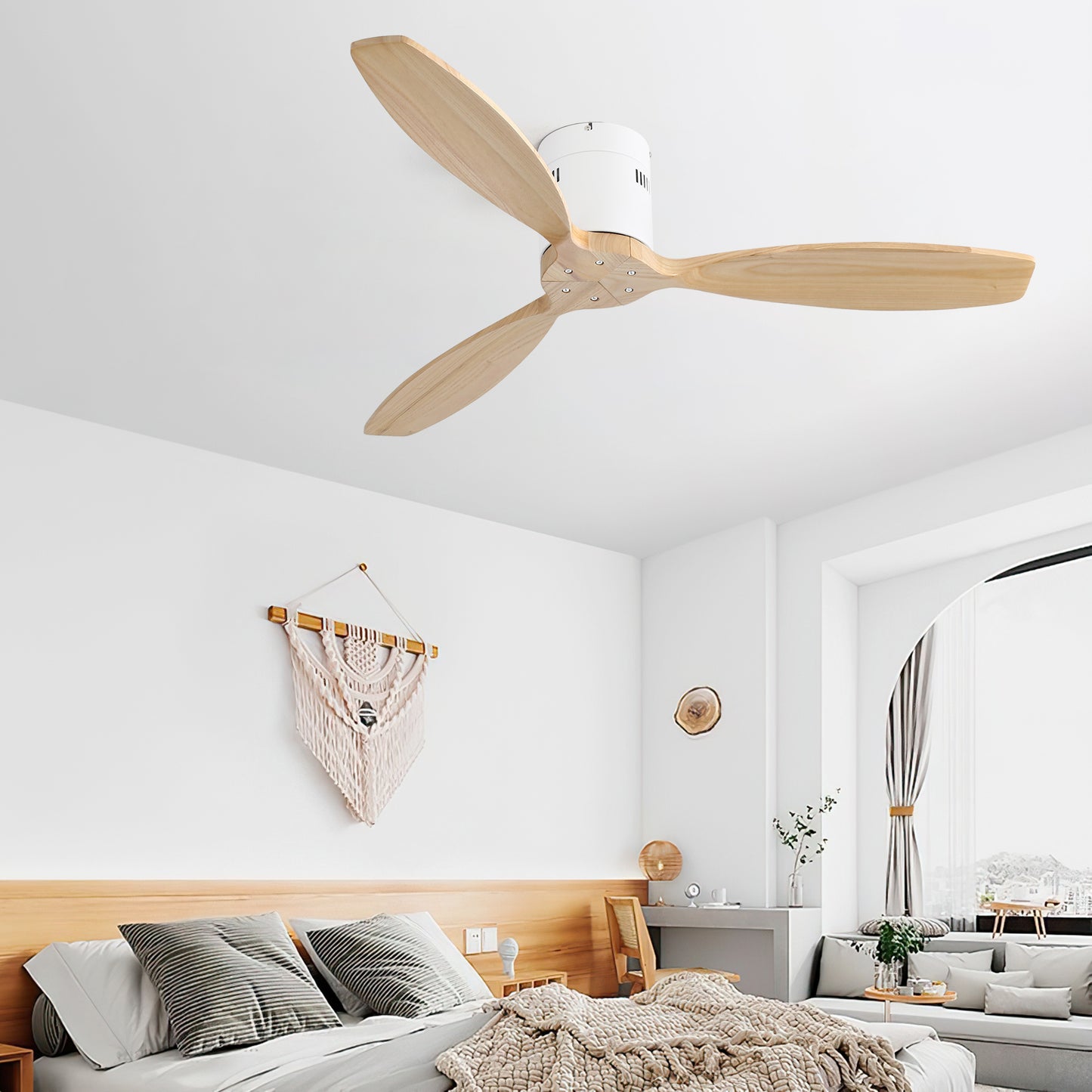 Metal And Wood Ceiling Fans