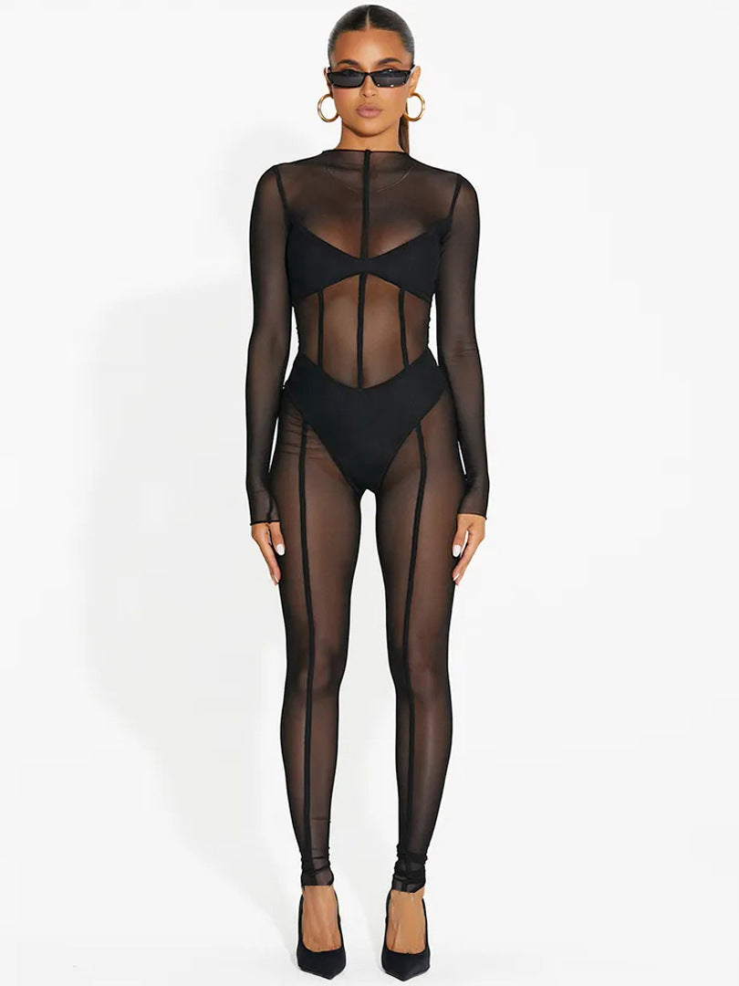 Women's See-through Jumpsuit